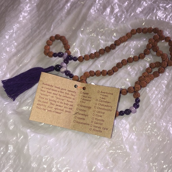 NWT Hamuman Mala - Amethyst - Picture 4 of 6
